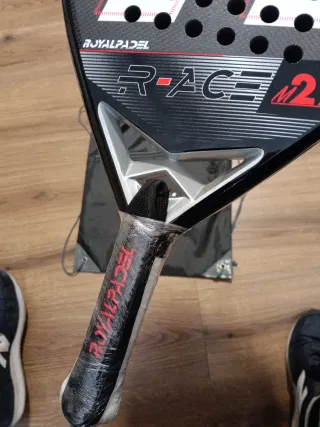 !!2026!! Royal Padel R-Ace M27 Pala Pádel 355 gr.