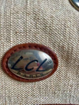 Mochila Lona Beige y Marrón