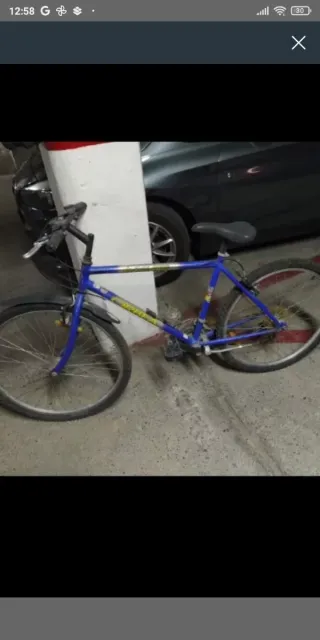 Bicicleta de Montaña Azul