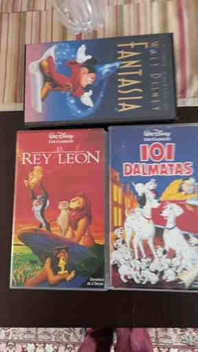 Películas VHS Disney (Español)