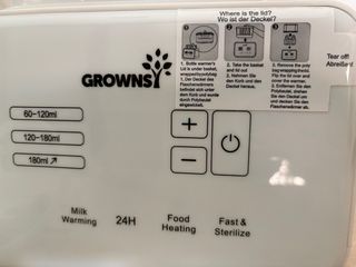 Esterilizador y Calienta Biberones GROWNSY
