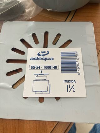 Desagüe Adequa con rejilla 1 1/2