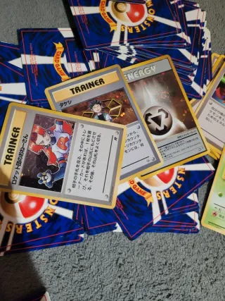 Cartas Pokémon Japonesas Antiguas