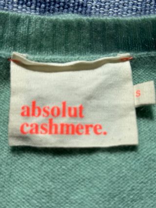 Jersey Absolut Cashmere Talla Única Verde Agua