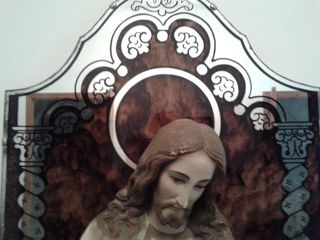 Sagrado Corazón de Jesús con luz