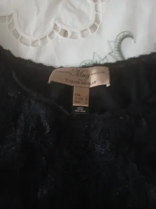 Blusa de encaje para ceremonia
