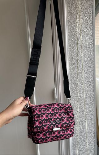 Bolso bandolera Desigual estampado círculos