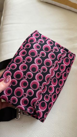 Bolso bandolera Desigual estampado círculos