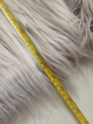 Chaleco de pelo precioso color