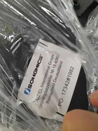 Silla de Oficina Songmics Negra