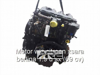 Motor wjz citroen xsara berlina 1.9 d sx (