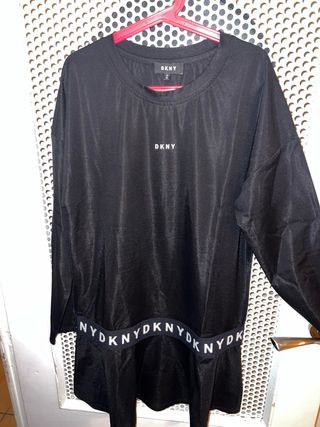 Vestido DKNY niña negro