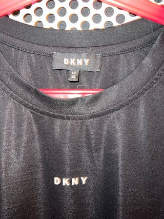 Vestido DKNY niña negro