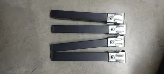 Somier de láminas metálico y madera