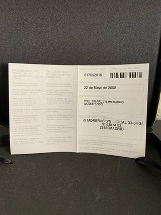 Collar Tous Perla Barroca Multicolor