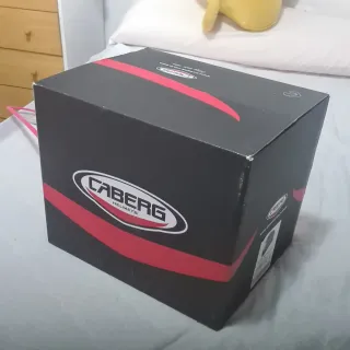 Casco Moto Caberg Jackal Negro Mate