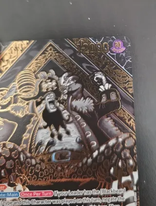 Marshall D. Teach OP09-093 Carta One Piece