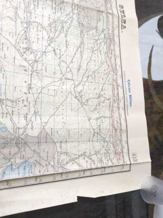 Mapa Militar Gelsa 1951