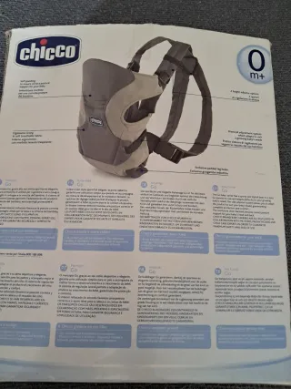 Mochila Portabebés Chicco Go 0m+