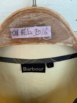 Polo amarillo manga corta BARBOUR talla L