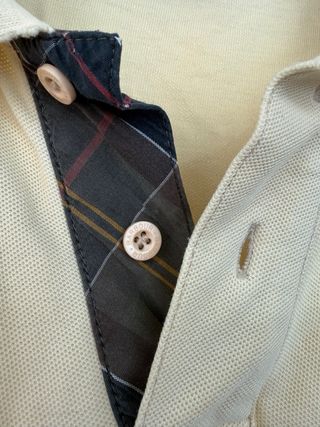 Polo amarillo manga corta BARBOUR talla L