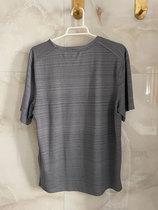 Camiseta Nike Dri-Fit Running Talla S Hombre Gris