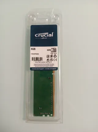 Memoria RAM Crucial DDR4 8GB UDIMM