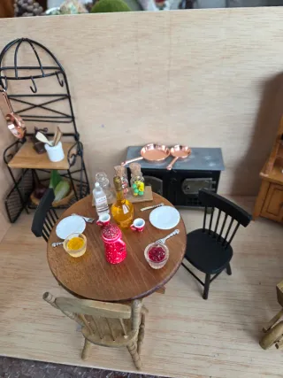 Muebles Casa Muñecas Cocina Miniatura