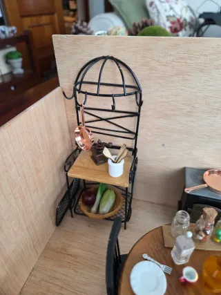 Muebles Casa Muñecas Cocina Miniatura