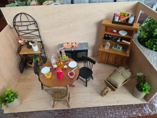 Muebles Casa Muñecas Cocina Miniatura