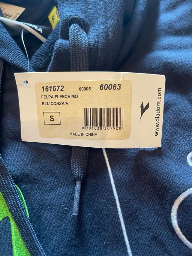 Sudadera ciclismo equipo Movistar oficial talla S