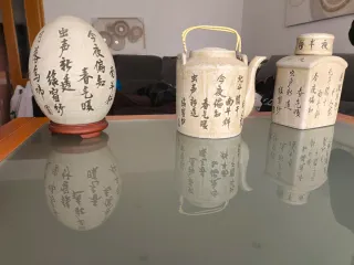 3 figuras decorativas orientales