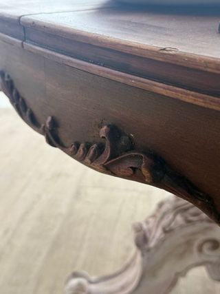 Biombo francés antiguo ratán