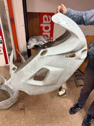 Carenado Gilera MXR 125 89 sin pintar