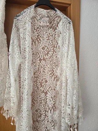 Vestido blanco encaje