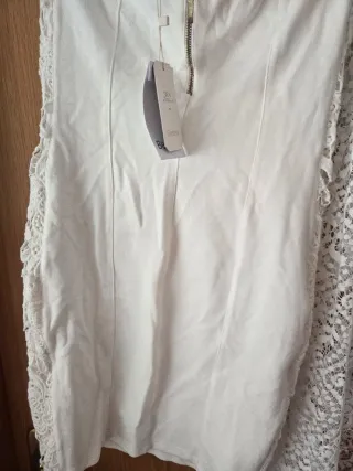 Vestido blanco encaje