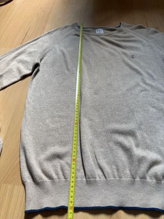 Jersey MLN punto fino color beige