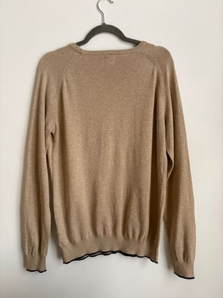 Jersey MLN punto fino color beige