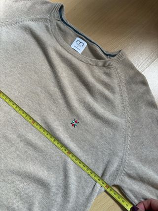 Jersey MLN punto fino color beige