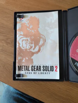 Metal Gear Solid 2 PS2