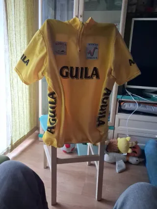 Maillot Ciclismo Amarillo Águila