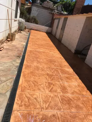 Suelos de hormigón impreso