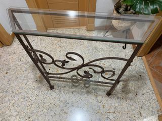 Recibidor Hierro y Cristal