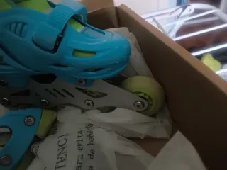 Patines ajustables luces LED Talla 27-30