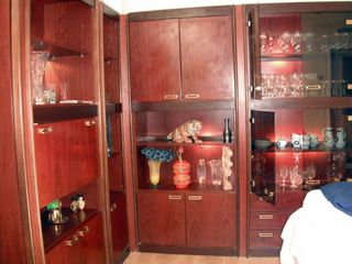 Librería Boiserie Madera Gran Capacidad