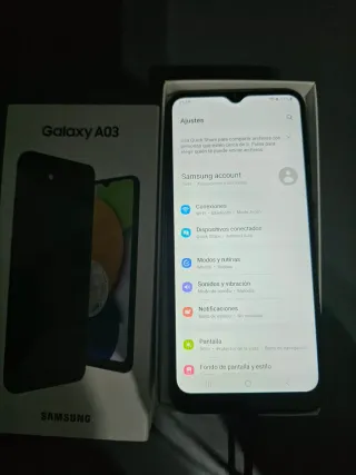 Samsung Galaxy A03 Negro