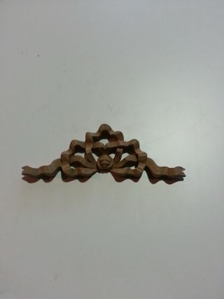 Copete decorativo en crudo