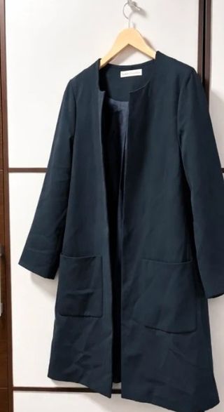 Abrigo Kjær København Negro Talla M