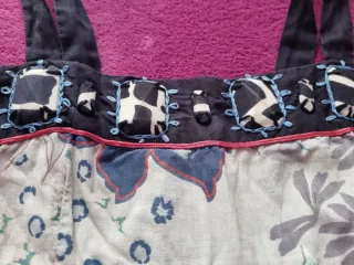 Vestido largo (maxi) marca Derhy, talla M.