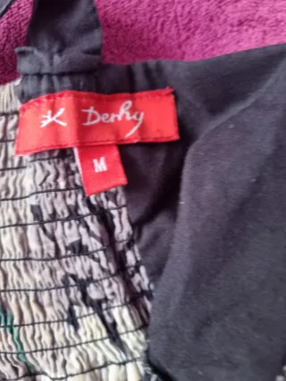 Vestido largo (maxi) marca Derhy, talla M.